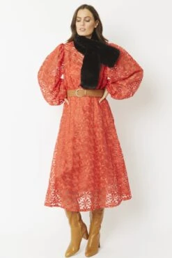 JAYLEY Black Faux Fur Scarf -Deals Fabulous Women Wear Store jayley black faux fur scarf p4698 61648 image