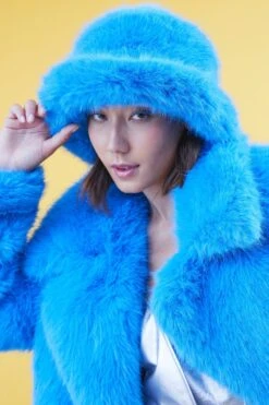 JAYLEY Blue Eco Bamboo Bucket Hat 11 JAYLEY Blue Eco Bamboo Bucket Hat -Deals Fabulous Women Wear Store jayley blue eco bamboo bucket hat p14292 93754 image