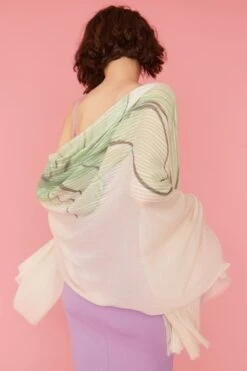 JAYLEY Blue Luxury Cashmere Silk Blend Wrap -Deals Fabulous Women Wear Store jayley blue luxury cashmere silk blend wrap p11790 82314 image