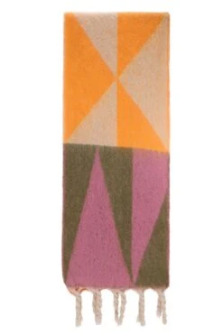 JAYLEY Cashmere Blend Geometric Wrap In Orange -Deals Fabulous Women Wear Store jayley cashmere blend geometric wrap in orange p12926 87608 image