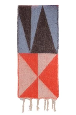 JAYLEY Cashmere Blend Geometric Wrap In Red -Deals Fabulous Women Wear Store jayley cashmere blend geometric wrap in red p12925 87604 image