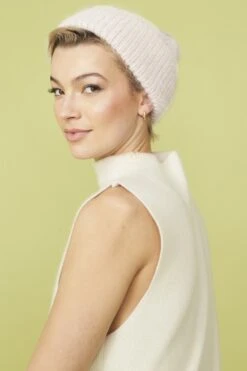 JAYLEY Cashmere Blend Gigi Beanie Hat