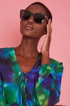 JAYLEY Cleo Silk Blend Oversized Maxi Shift Dress -Deals Fabulous Women Wear Store jayley cleo silk blend oversized maxi shift dress p13653 92577 image