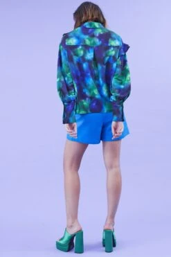 JAYLEY Cleo Silk Blend Ruffle Shirt -Deals Fabulous Women Wear Store jayley cleo silk blend ruffle shirt p14234 93405 image