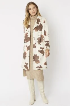 JAYLEY Cow Print Faux Suede Animal Print Coat 11 JAYLEY Cow Print Faux Suede Animal Print Coat -Deals Fabulous Women Wear Store jayley cow print faux suede animal print coat p10721 74953 image