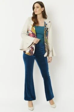 JAYLEY Cream Faux Suede Kate Jacket 15 JAYLEY Cream Faux Suede Kate Jacket -Deals Fabulous Women Wear Store jayley cream faux suede kate jacket p3275 56053 image