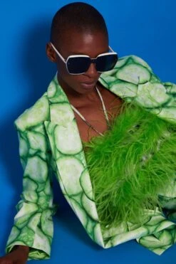 JAYLEY Cucumber Tencel Shorts -Deals Fabulous Women Wear Store jayley cucumber tencel shorts p13559 91996 image