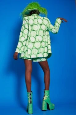 JAYLEY Cucumber Tencel Shorts -Deals Fabulous Women Wear Store jayley cucumber tencel shorts p13559 91999 image