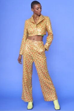 JAYLEY Faux Suede Love Heart Trousers -Deals Fabulous Women Wear Store jayley faux suede love heart trousers p13039 88288 image