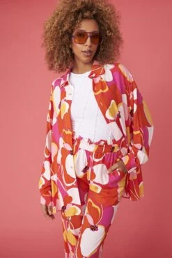 JAYLEY Florence Floral Trousers -Deals Fabulous Women Wear Store jayley florence floral trousers p13495 91368 image