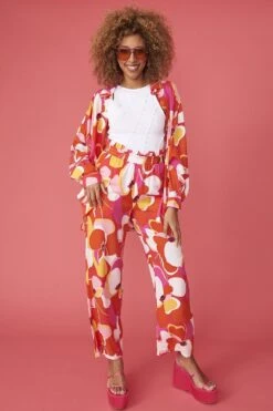 JAYLEY Florence Floral Trousers -Deals Fabulous Women Wear Store jayley florence floral trousers p13495 91369 image