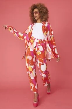 JAYLEY Florence Floral Trousers -Deals Fabulous Women Wear Store jayley florence floral trousers p13495 91370 image