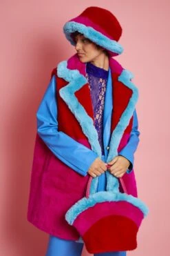 JAYLEY Gigi Patchwork Gilet -Deals Fabulous Women Wear Store jayley gigi patchwork gilet p13501 91485 image