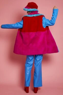 JAYLEY Gigi Patchwork Gilet -Deals Fabulous Women Wear Store jayley gigi patchwork gilet p13501 91488 image