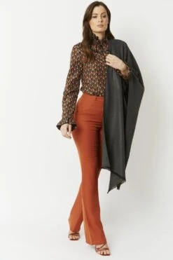JAYLEY Grey Cashmere Blend Wrap -Deals Fabulous Women Wear Store jayley grey cashmere blend wrap p10289 54148 image