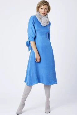 JAYLEY Grey Faux Fur Scarf -Deals Fabulous Women Wear Store jayley grey faux fur scarf p10478 54715 image