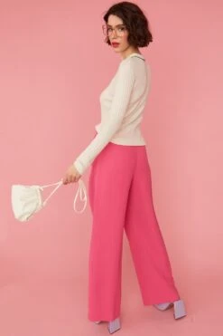 JAYLEY Hand Woven Clasp Bag In White -Deals Fabulous Women Wear Store jayley hand woven clasp bag in white p11724 81812 image