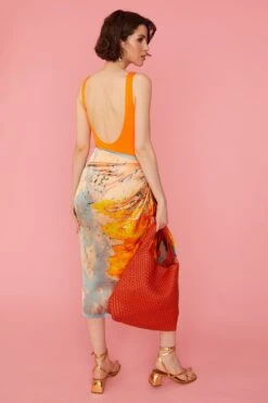 JAYLEY Hand Woven Faux Leather Bag In Red -Deals Fabulous Women Wear Store jayley hand woven faux leather bag in red p12338 84757 image