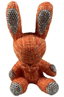 JAYLEY Handmade Rhinestone Rabbit