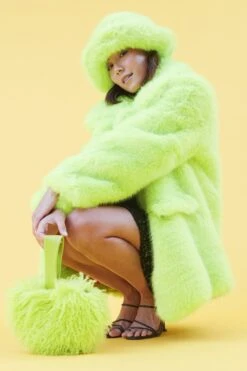 JAYLEY Lime Green Eco Bamboo Bucket Hat -Deals Fabulous Women Wear Store jayley lime green eco bamboo bucket hat p14291 93634 image