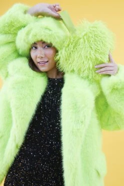 JAYLEY Lime Green Eco Bamboo Bucket Hat -Deals Fabulous Women Wear Store jayley lime green eco bamboo bucket hat p14291 93635 image