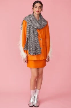 JAYLEY Monochrome Cashmere Blend Wrap