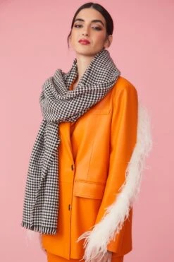 JAYLEY Monochrome Cashmere Blend Wrap -Deals Fabulous Women Wear Store jayley monochrome cashmere blend wrap p11766 82139 image