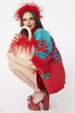 JAYLEY Ostrich Feather Headband -Deals Fabulous Women Wear Store jayley ostrich feather headband p12943 87691 image