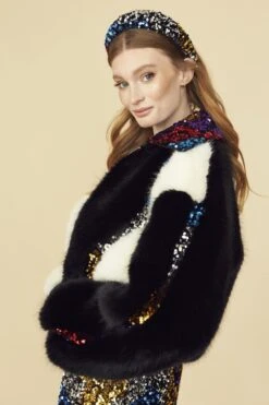 JAYLEY Padded Sequin Headband