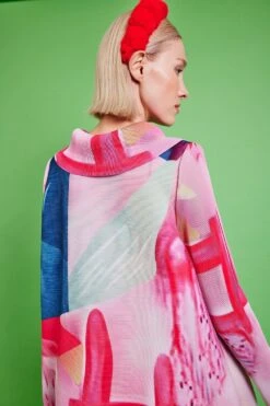 JAYLEY Pleated Maxi Dress With Classic Style Collar -Deals Fabulous Women Wear Store jayley pleated maxi dress with classic style collar p14572 96294 image