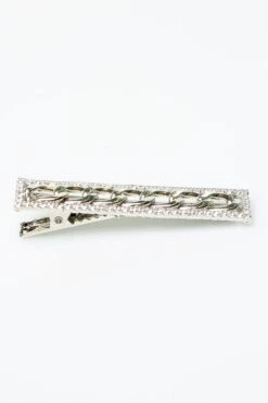 JAYLEY Precious Stone Chain Link Hair Clip