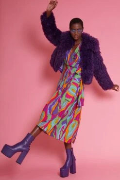 JAYLEY Purple Bamboo Lyocell Knitted Vegan Faux Shearling Jacket 6 JAYLEY Purple Bamboo Lyocell Knitted Vegan Faux Shearling Jacket -Deals Fabulous Women Wear Store jayley purple bamboo lyocell knitted vegan faux shearling jacket p13595 92242 image