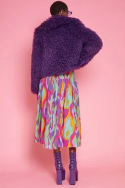 JAYLEY Purple Bamboo Lyocell Knitted Vegan Faux Shearling Jacket 7 JAYLEY Purple Bamboo Lyocell Knitted Vegan Faux Shearling Jacket -Deals Fabulous Women Wear Store jayley purple bamboo lyocell knitted vegan faux shearling jacket p13595 92243 image