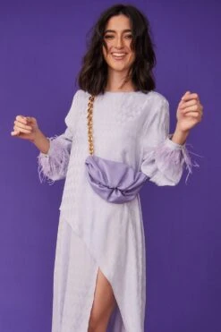 JAYLEY Purple Charlotte Leather Bag -Deals Fabulous Women Wear Store jayley purple charlotte leather bag p8413 80620 image