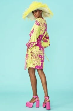 JAYLEY Rayon Blend Sienna Floral Midi Dress -Deals Fabulous Women Wear Store jayley rayon blend sienna floral midi dress p12738 86275 image