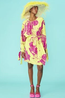 JAYLEY Rayon Blend Sienna Floral Midi Dress -Deals Fabulous Women Wear Store jayley rayon blend sienna floral midi dress p12738 86276 image