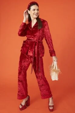 JAYLEY Red Padded Sequin Headband -Deals Fabulous Women Wear Store jayley red padded sequin headband p12993 88034 image