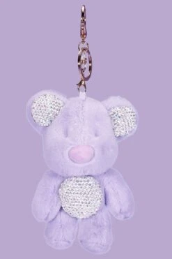 JAYLEY Rhinestone Teddy Keyring