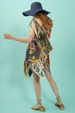 JAYLEY Silk Blend Abstract Kimono -Deals Fabulous Women Wear Store jayley silk blend abstract kimono p12734 86261 image