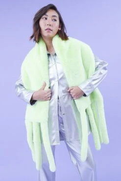 JAYLEY Silver Eco Leather Metallic Trousers -Deals Fabulous Women Wear Store jayley silver eco leather metallic trousers p14410 95040 image