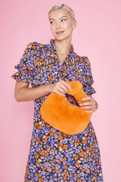 JAYLEY Tencel Blend Floral Wrap Dress -Deals Fabulous Women Wear Store jayley tencel blend floral wrap dress p12955 87768 image