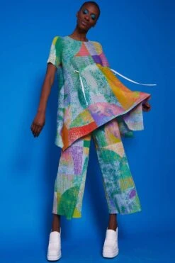 JAYLEY Tencel Blend Pleated Trousers -Deals Fabulous Women Wear Store jayley tencel blend pleated trousers p14269 93530 image