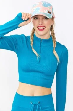 JAYLEY Tie Dye Baseball Hat -Deals Fabulous Women Wear Store jayley tie dye baseball hat p11636 81196 image