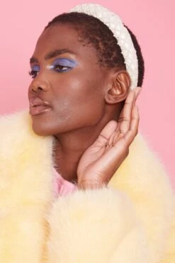 JAYLEY White Faux Pearl Heaband