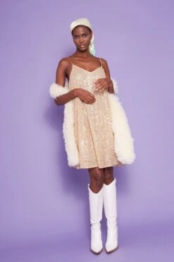 JAYLEY White Long Mongolian Fur Scarf -Deals Fabulous Women Wear Store jayley white long mongolian fur scarf p13571 92086 image