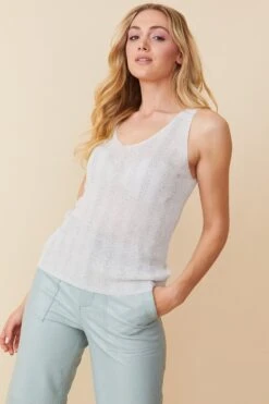 JAYLEY White Saliva Cashmere Vest -Deals Fabulous Women Wear Store jayley white saliva cashmere vest p14599 96500 image