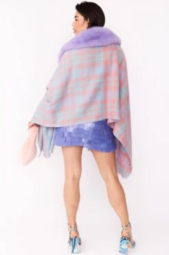 Deals Fabulous Women Wear Store -Deals Fabulous Women Wear Store jayley wool wrap with detachable faux fur collar p12084 83522 image