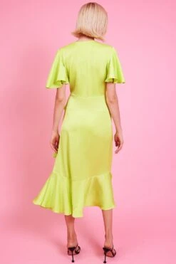 Deals Fabulous Women Wear Store -Deals Fabulous Women Wear Store jayley yellow silk blend maxi ruffle wrap dress p14498 95798 image