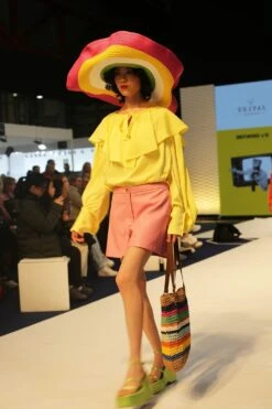 Silk Blend Ruffle Shirt